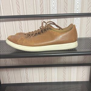 Cole Haan Tan Leather Sneakers